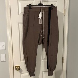 Rick Owens DRKSHDW Prisonner Sweatpants in Dust